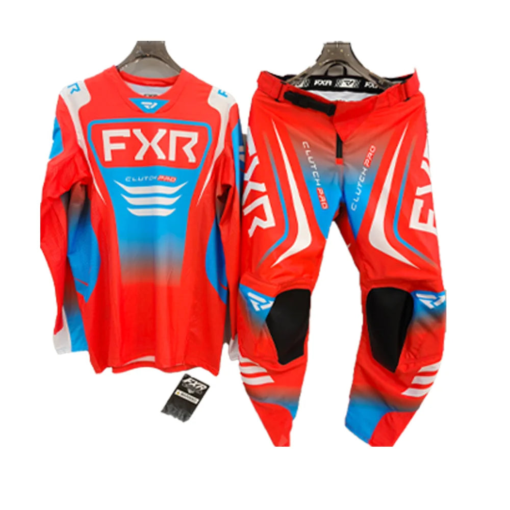 FXR 2025 Off Road Motocross Gear Set – 2025 FXR Off‑Road Motocross Jersey & Pants Moto Kit Combo for Dirt Bike Racing