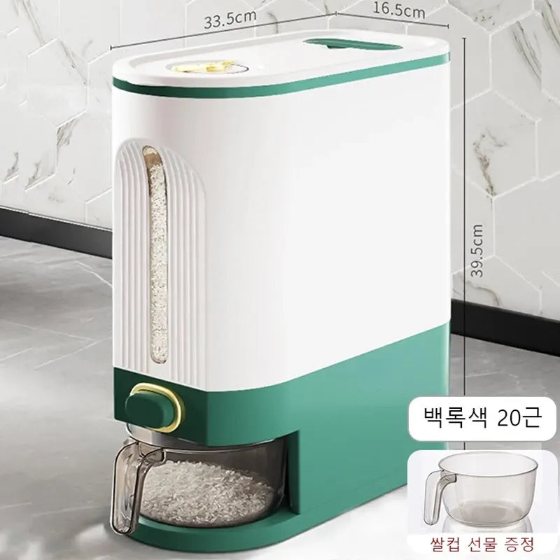 Home Rice Bucket - Insect-Proof & Moisture-Proof Food-Grade Storage Container for Rice
