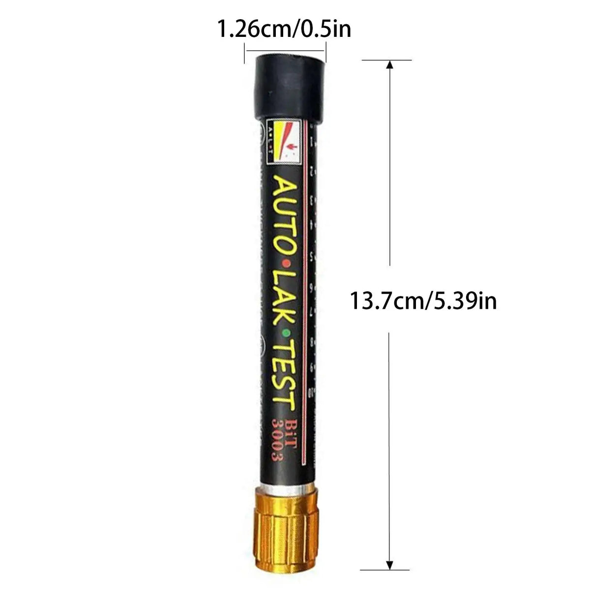 Car Paint Thickness Gauge - Magnetic Tip Auto Paint & Body Repair Inspection Tester