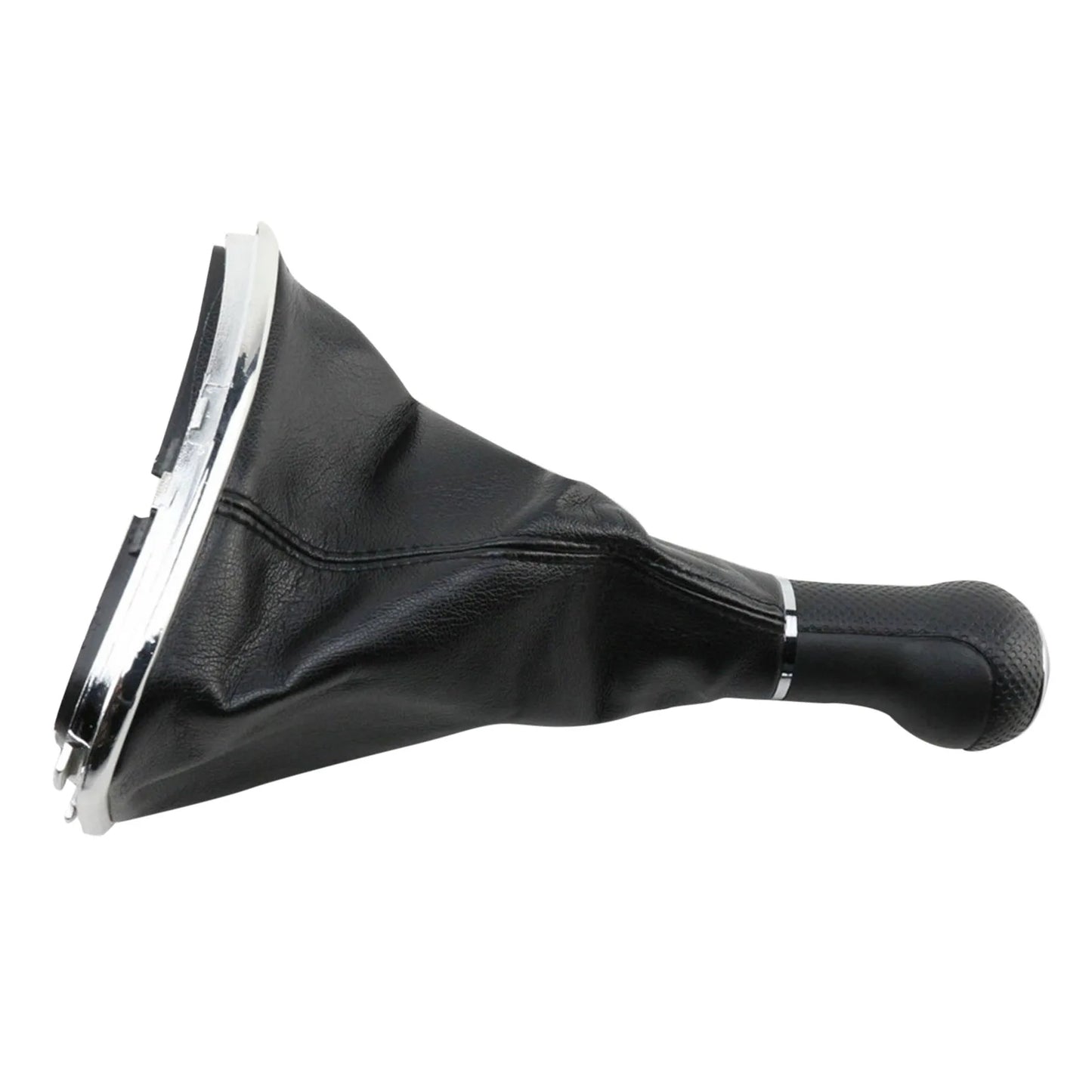 Premium 5-Speed Gear Shift Knob Gaiter Set for VW Golf Bora Jetta GTi MK4 ( 1999 2000 2001 2002 2003 2004 ) - PU Leather