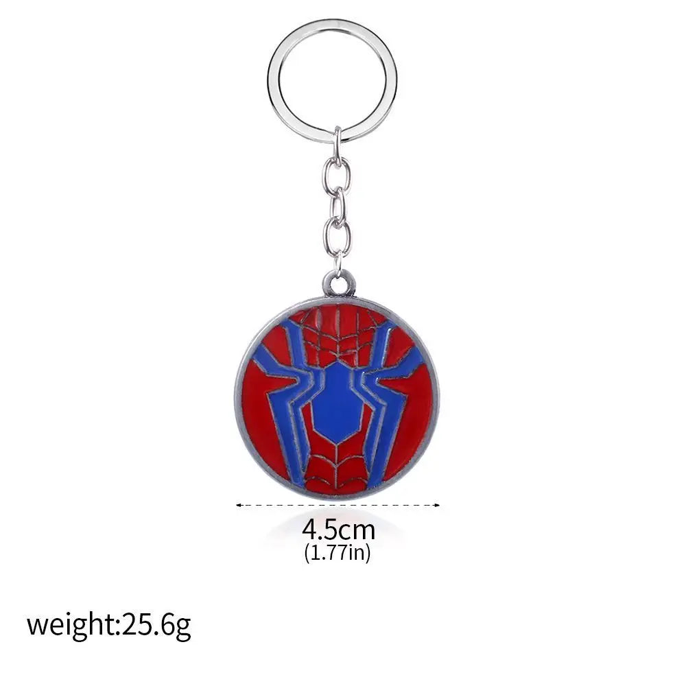 Rotatable Spider Blade Keychain - Creative Cosplay Backpack Charm for Men & Women