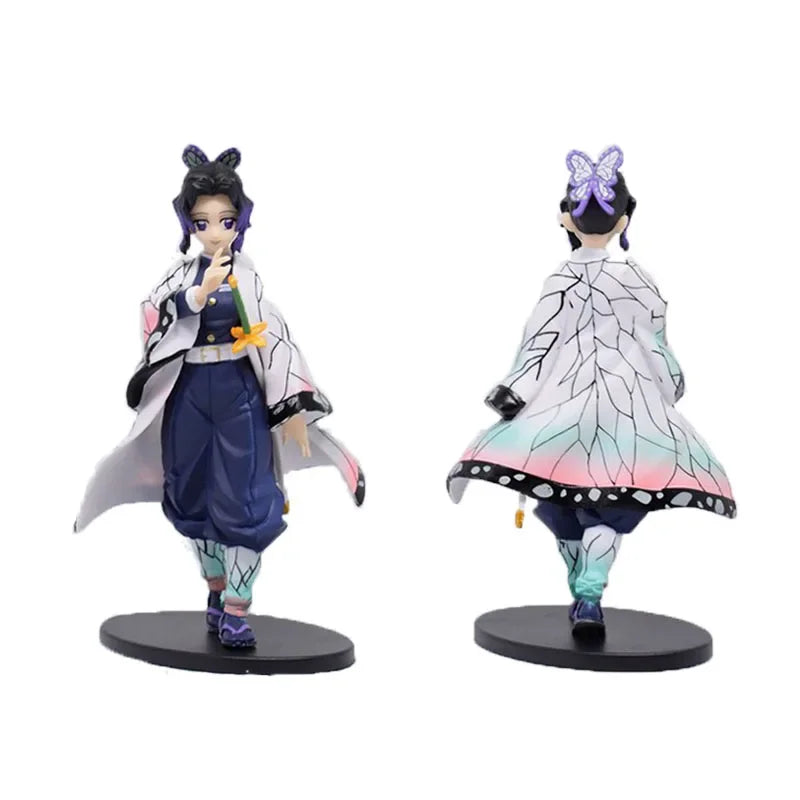 Anime Demon Slayer Kimetsu No Yaiba Action Figures β Tanjirou, Nezuko, Zenitsu & Inosuke PVC Model Toys