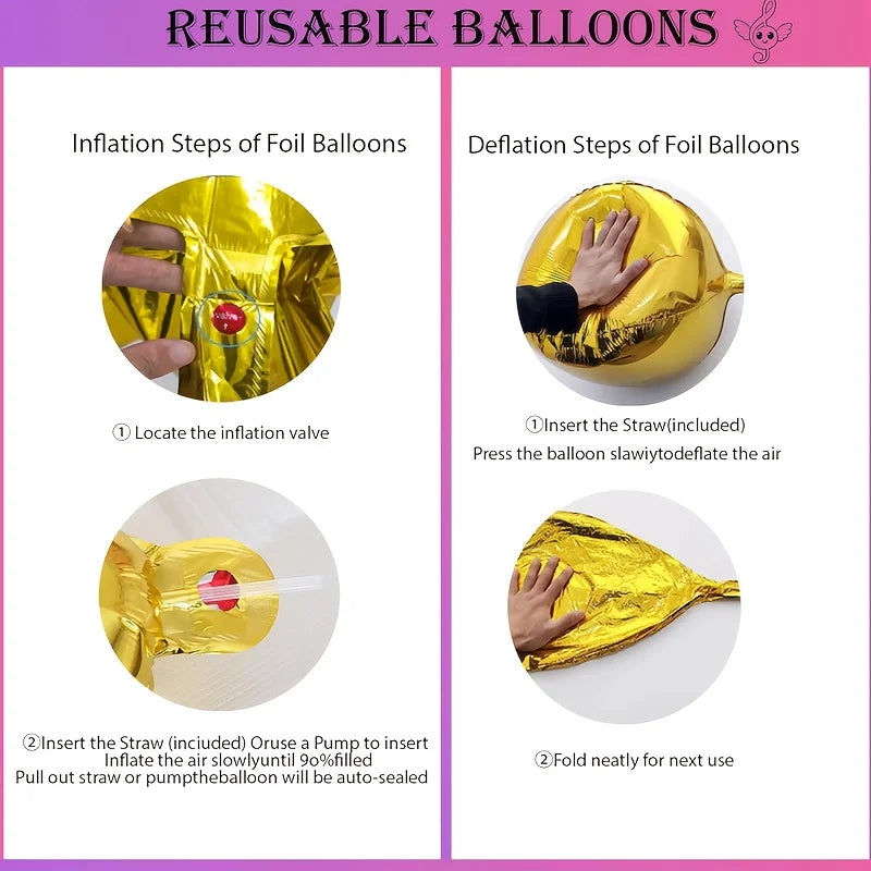 7-Piece K-Pop Music Birthday Balloon Set - Guitar, Disco Ball, and Musical Symbol Decorations for Birthdays and Anniversary Parties
