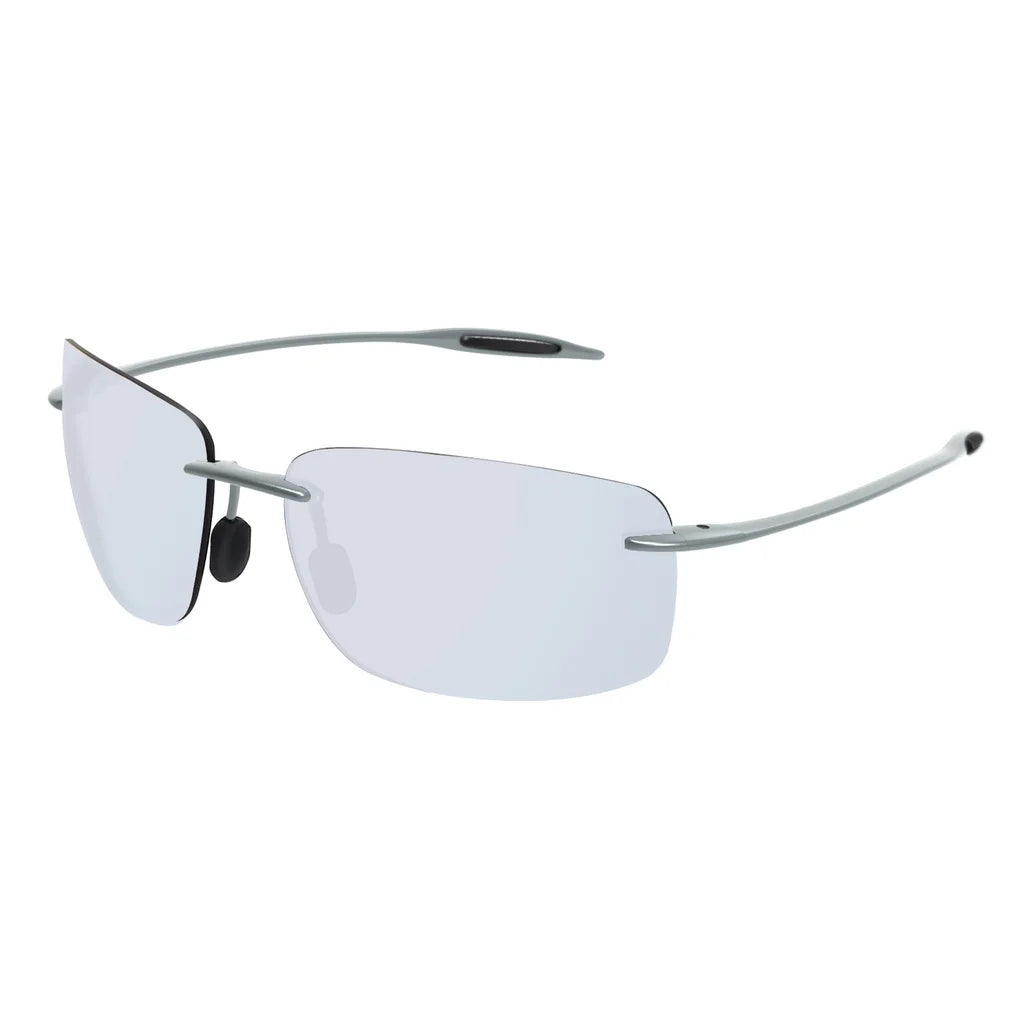 MAXJULI The Matrix Classic Polarized Sports Rimless Sunglasses – Ultralight Rectangle Frame for Men, Driving, UV400 Protection, Model MJ8009