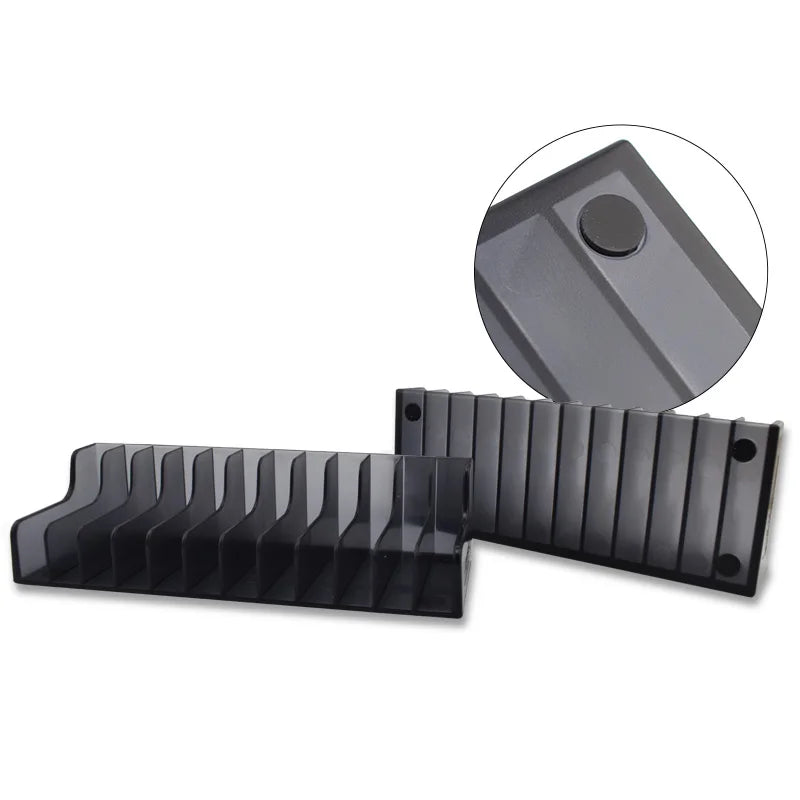 Data Frog 2-Pack Game Card & Disk Storage Stand for Nintendo Switch – Holds 24 Game Cartridges or Discs