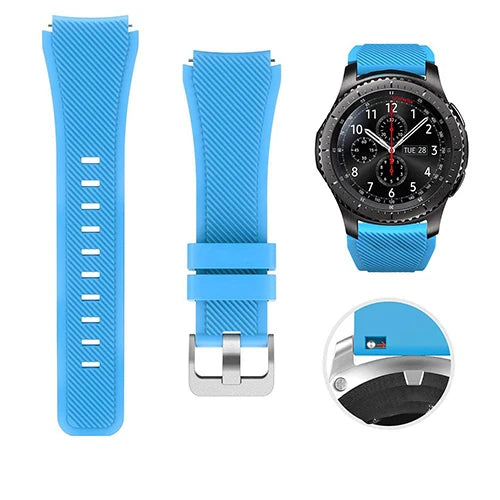 22mm Silicone Watch Strap for CMF Watch Series - Replacement Sport Band for CMF Watch 3 Pro, Watch Pro 2 and Compatible Models