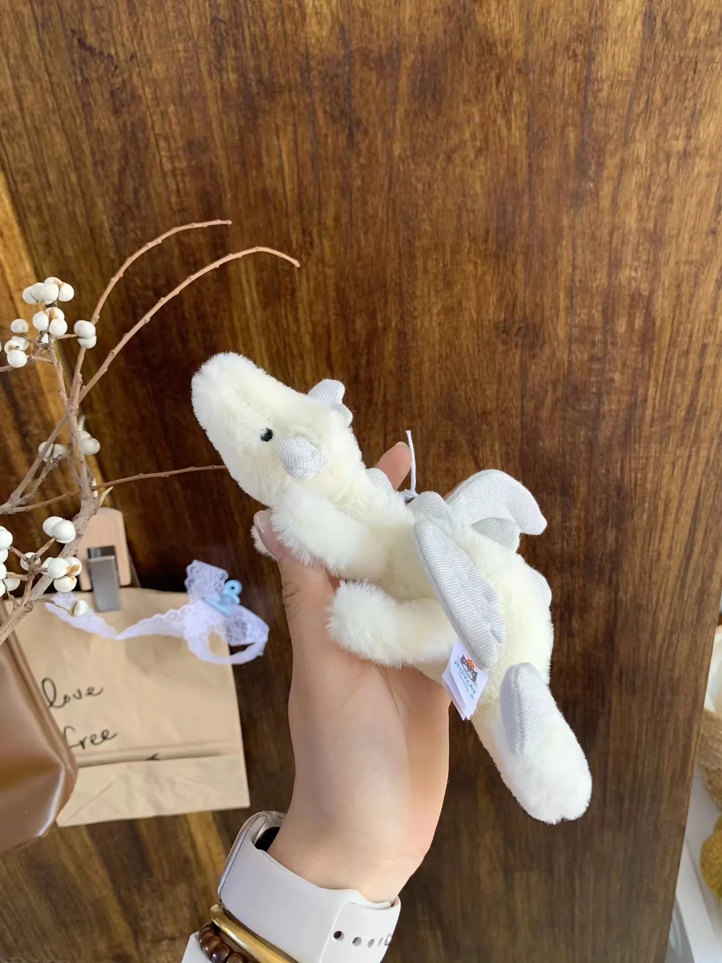 Soft Plush Dinosaur Toy β 30cm Little Dragon Stuffed Animal Birthday Gift for Children