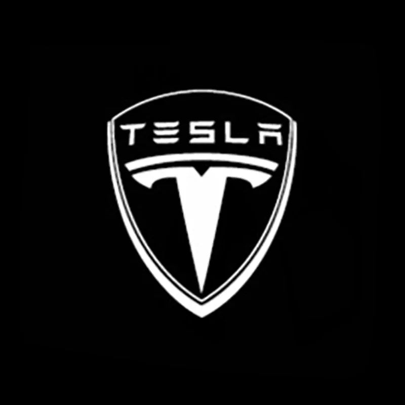 Tesla LED Welcome Light – 2/4PCS Ultra-Bright Puddle Projector Lights for Model Y, 3, S & X
