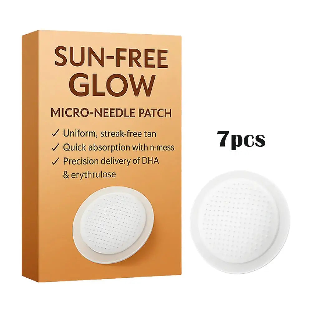 Sun-Free Glow Patches - 10PCS Microdart Tanning Patches for Men & Women