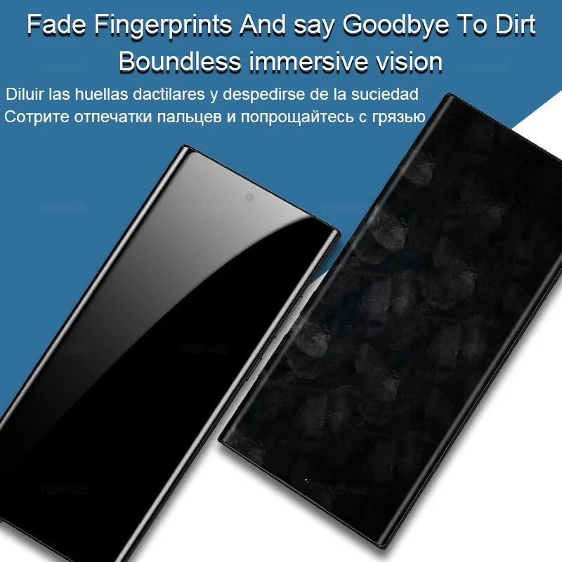 Privacy Anti-Spy Hydrogel Screen Protector – Soft Film for Samsung Galaxy S25/S24/S23/S22/S21/S20 & Note 10/20 Ultra