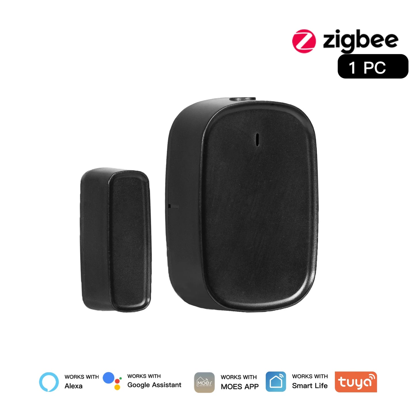 MOES Tuya ZigBee Smart Window & Door Sensor β Home Security Alarm with Remote Control via Smart Life App