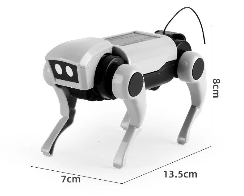 RC Robot Dog Toy for Kids – DIY Assembly Remote Control Mechanical Dog, Educational Science Model Gift for Boys