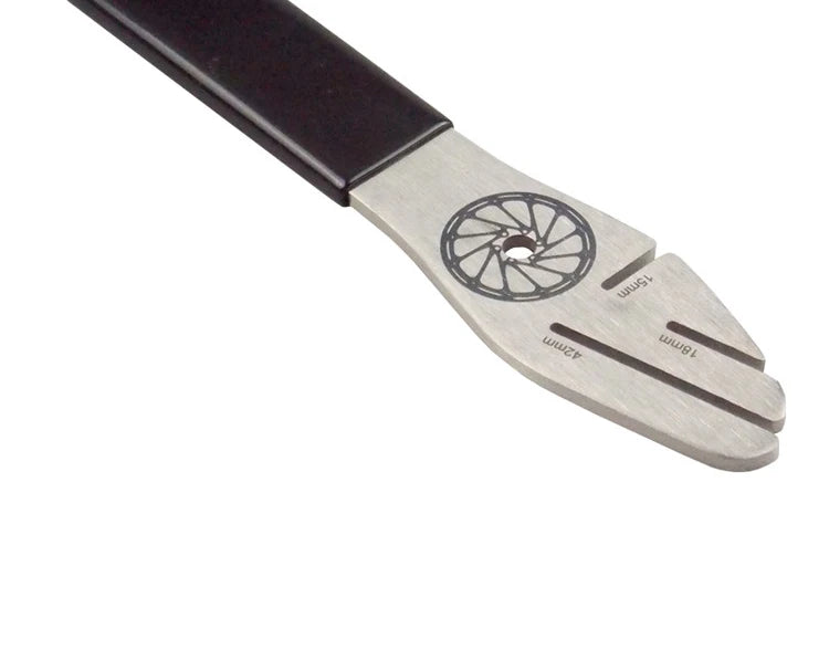 Bicycle Disc Brake Repair Wrench – Stainless Steel Disc Flattening & Adjustment Tool for Road & Mountain Bikes