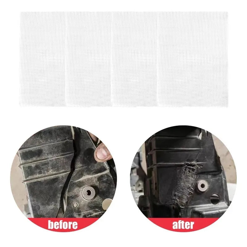 Stainless Steel Repair Mesh - Plastic Bumper Crack Welding Patch for Auto Body Repair
