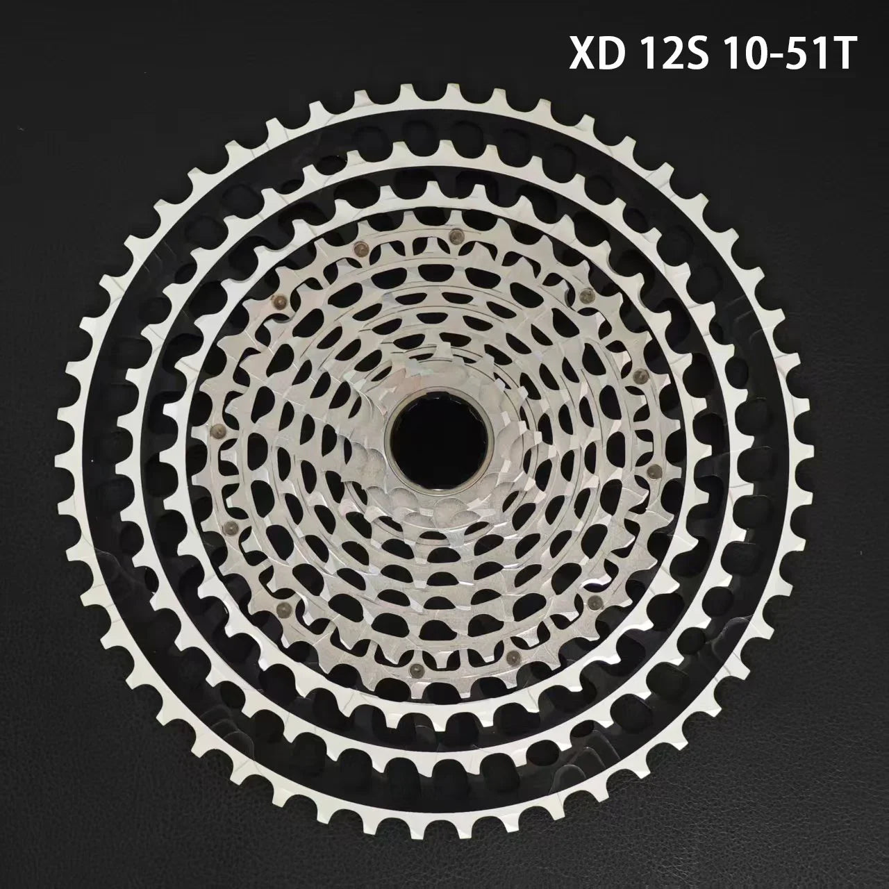 GOLDIX 12-Speed Ultralight MTB Cassette – CNC Sprocket 11-51T/11-46T HG & 10-46T/10-51T XD for Shimano SRAM