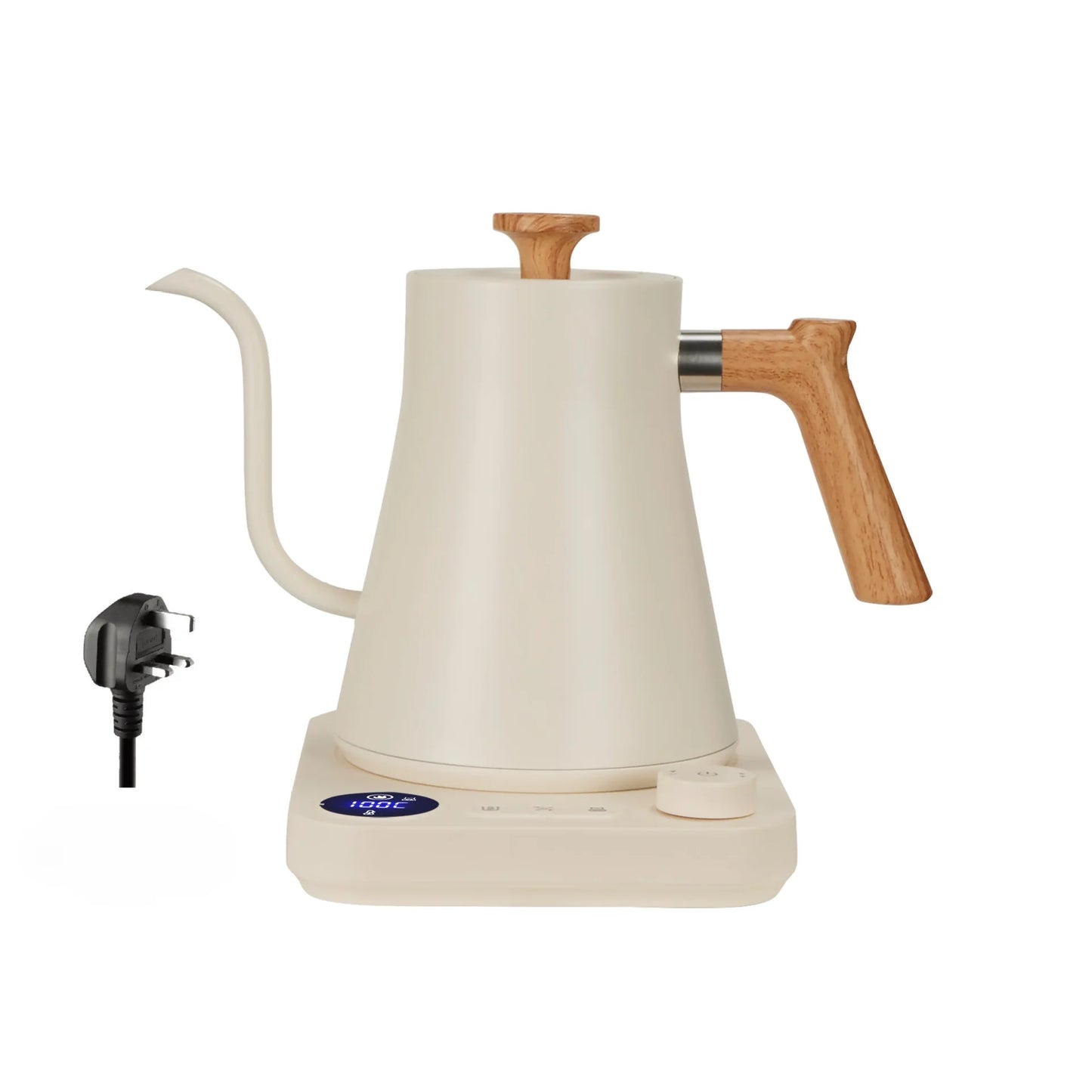 1200W Electric Gooseneck Kettle - Intelligent Constant Temperature Control Coffee & Tea Pot, Portable Hand Brewed Kettle