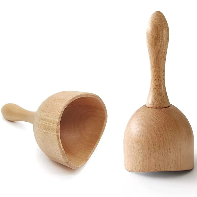 Wooden Cupping Therapy Massage Tools: Lymphatic Drainage Massager Kit for Maderoterapia - Body Sculpting Anti-Cellulite Cups