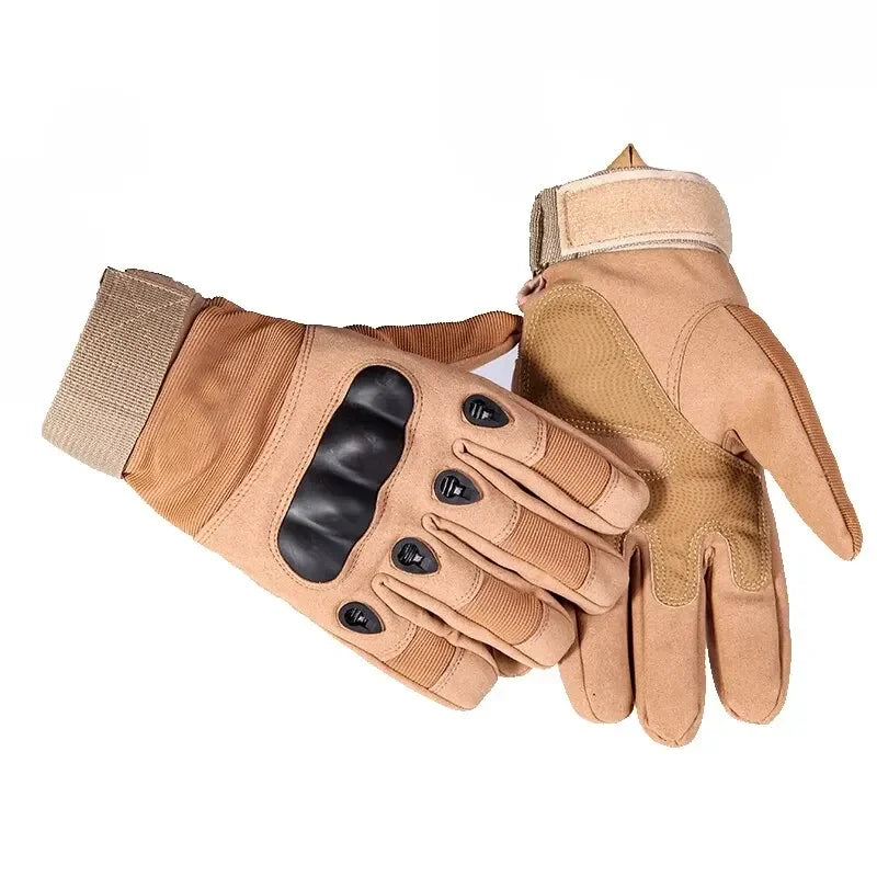 Tactical Military Gloves β Anti-Slip Combat & Shooting Gloves for Men, All Finger Design for Bicycle & Outdoor Use