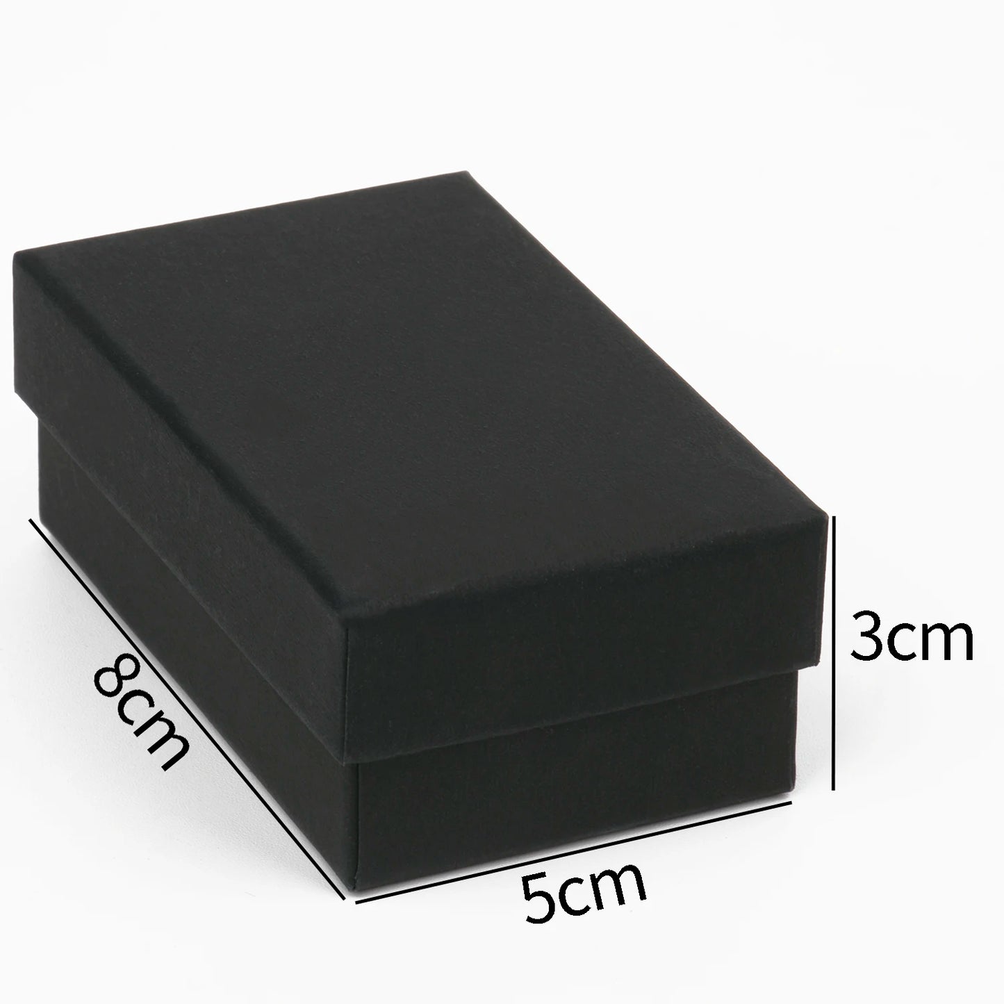 Black Square Jewelry Gift Box Organizer β Display & Packaging for Rings, Earrings, Necklaces, Bracelets, Brooches