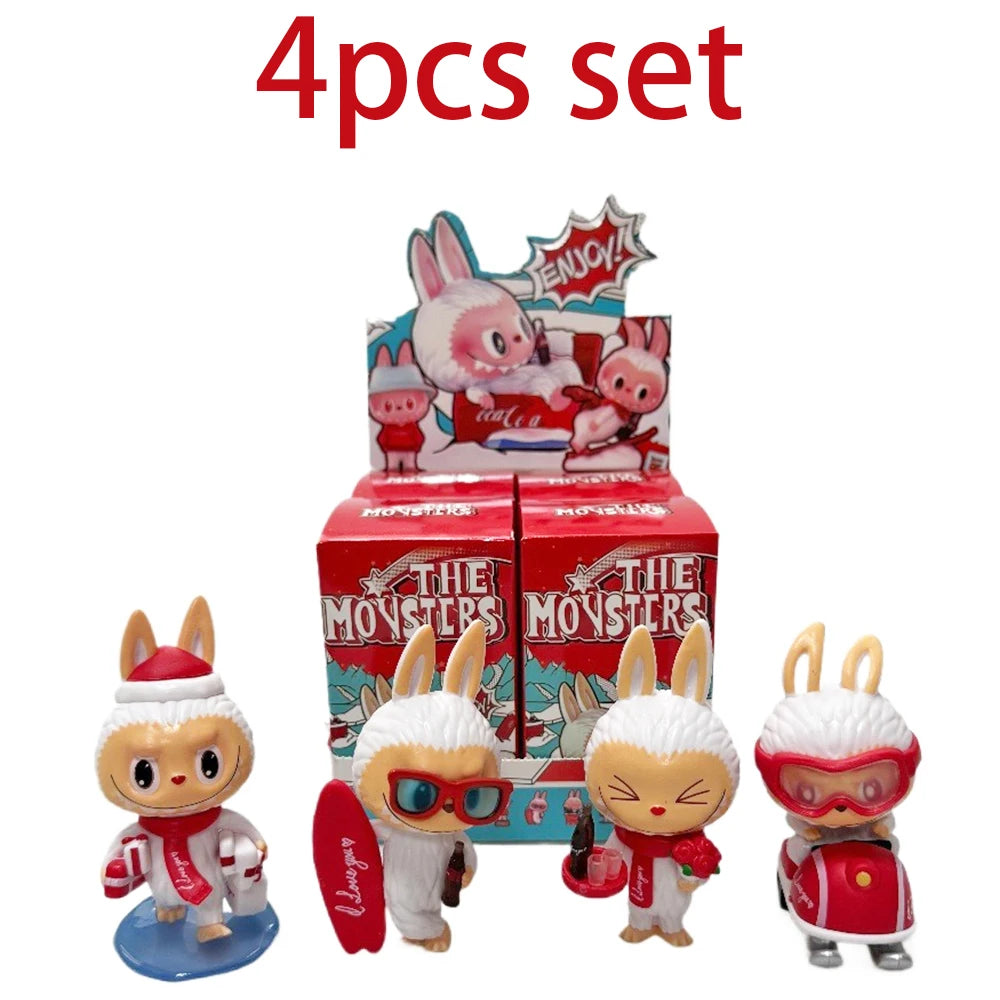 Labubu Original THE MONSTERS Doll β Cola Series Action Figure Mystery Box, Blind Box Collectible, Christmas Gift for Kids