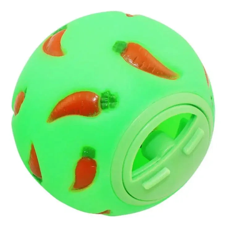 Rabbit Treat Ball Slow Feeder Toy β Bite-Resistant Interactive Snack Dispenser for Rabbits, Ferrets, Cats & Hamsters