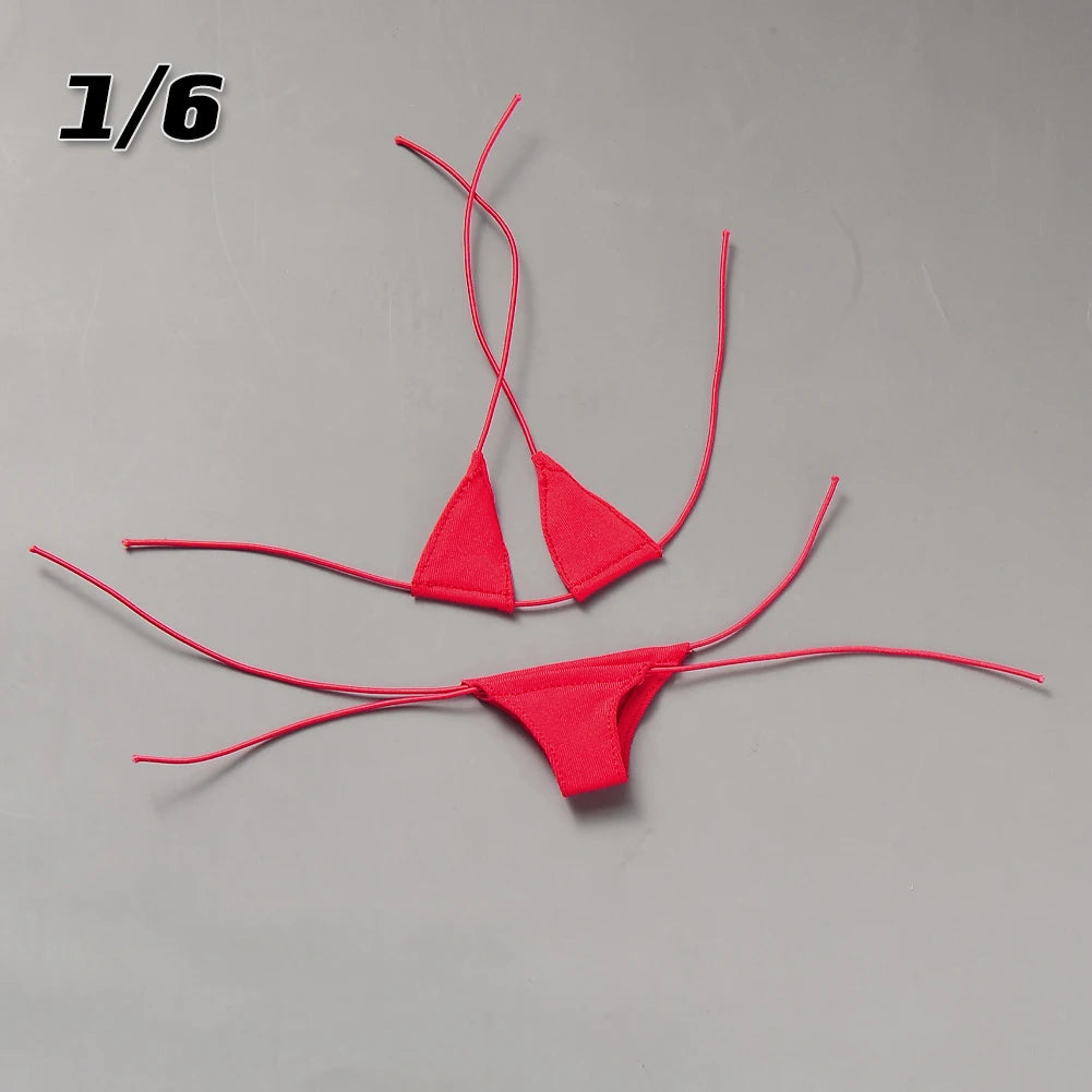 1/6 Scale Bikini Underwear Set – Bra & Panties for 12-inch Female Soldier Action Figure Doll
