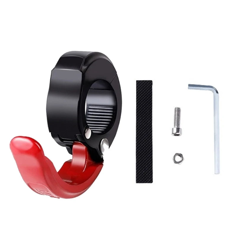 Aluminum Helmet & Bag Hook — Multi-Function Motorcycle Hanger, Replaceable & Easy to Install