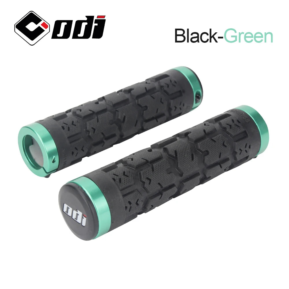 ODI RG01 Bicycle Handlebar Grips – Anti-Slip Lock-On Shock Absorbing MTB & Road Bike Grips