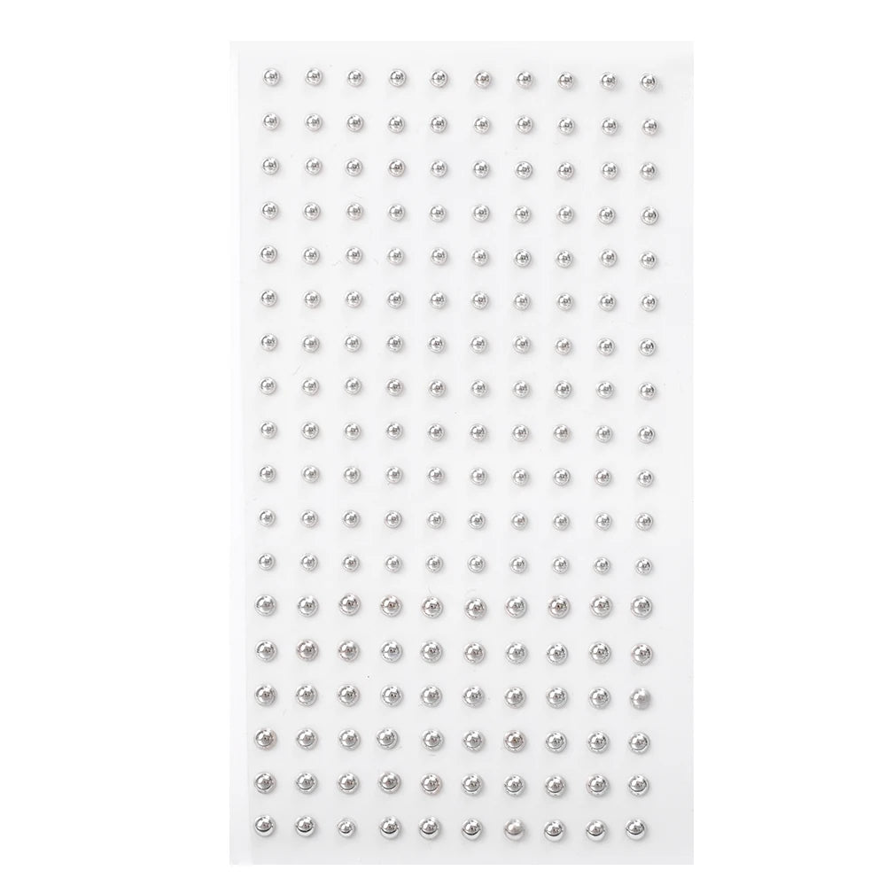 180PC Non-Piercing Lip, Nail & Body Stickers – Self-Adhesive, Waterproof, Reusable Fake Jewelry for Lips, Eyebrows, Nose & Belly Button