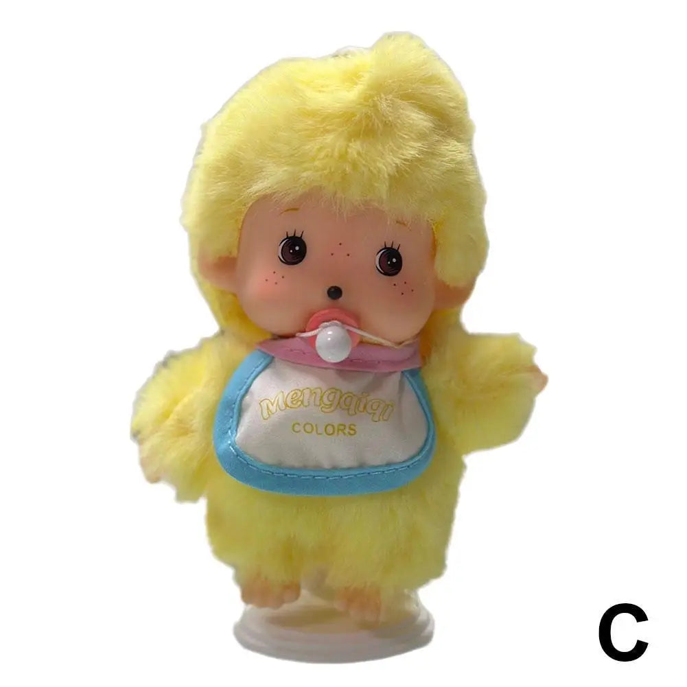 15cm Monkey Monqi Plush Toy – Cute Street Boy Doll for Bedroom Decor & Children’s Birthday Gift