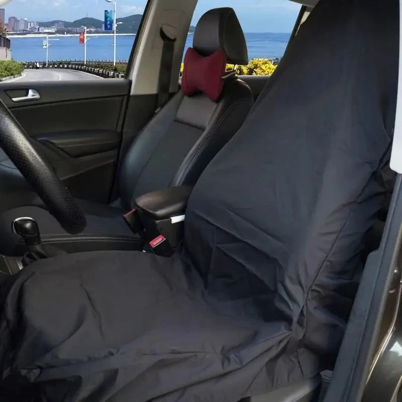 Universal Car Front Seat Protector - Waterproof Breathable Auto Seat Cover
