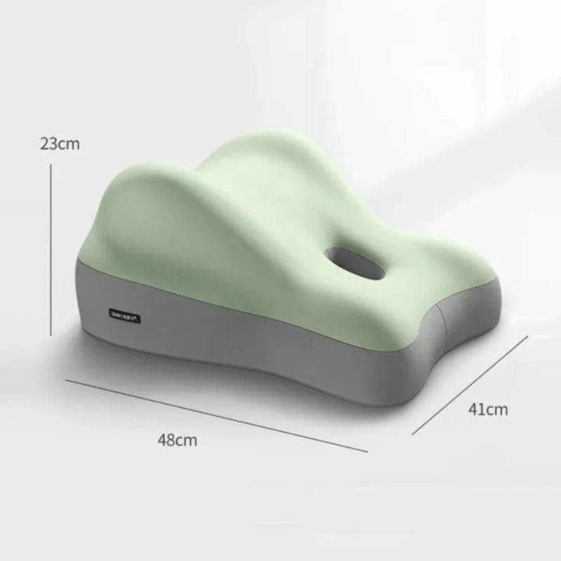 Multi-Functional Ergonomic Bed Pillow - Memory Foam Waist, Tummy & Wedge Support Cushion