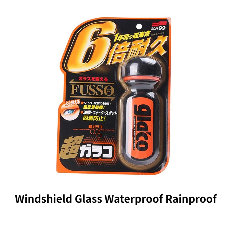 Soft99 Car Windshield Rain Repellent — 70ml JDM Glass Hydrophobic Coating for Anti-Rain Treatment