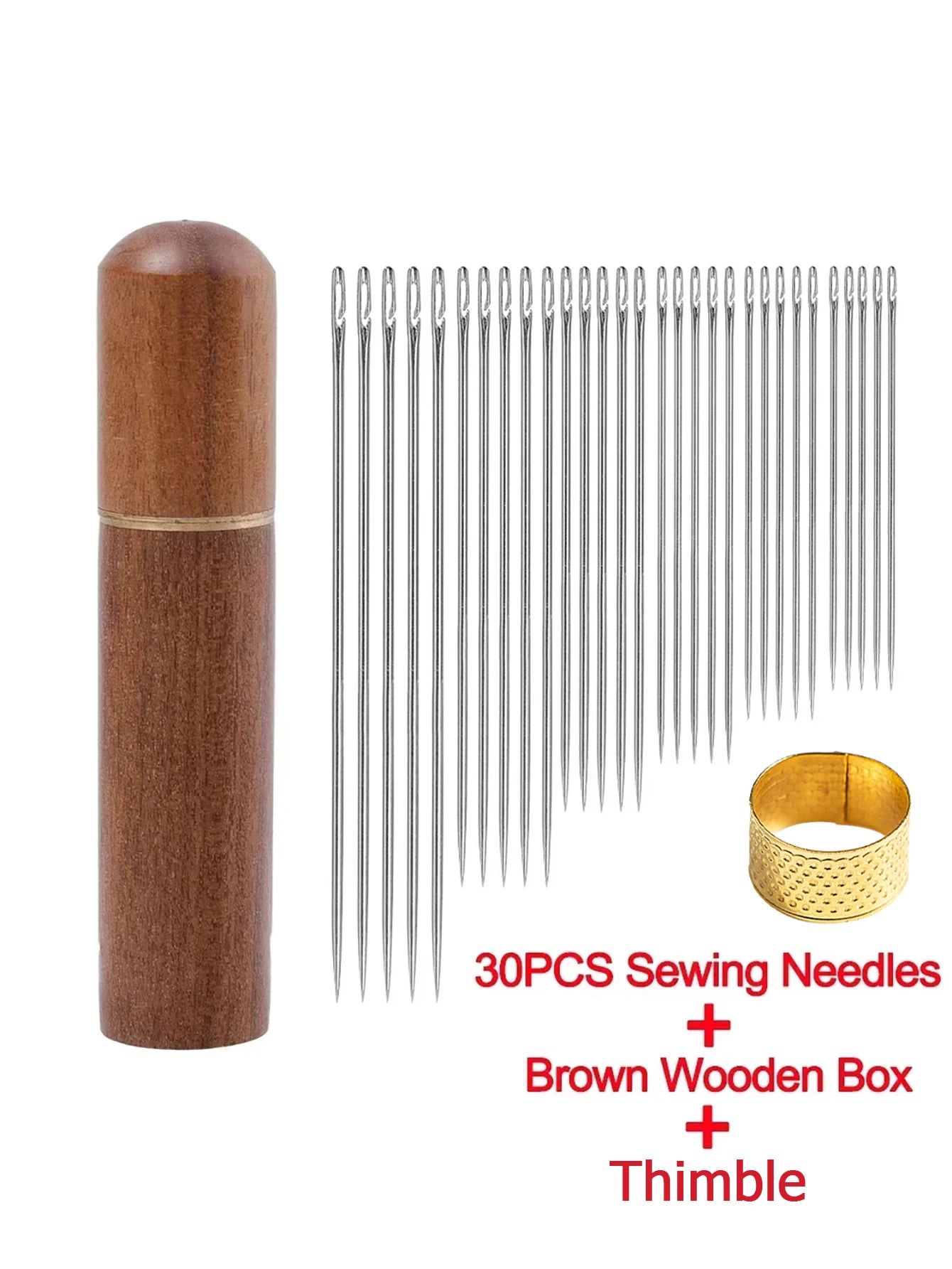 Side Hole Blind Sewing Needles β Stainless Steel Self-Threading Hand Sewing Pins for DIY & Home Use