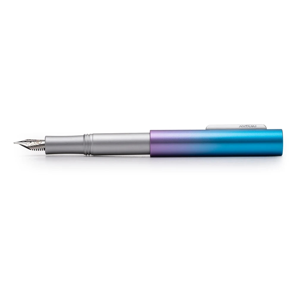 Natamifountain Pen with Fine Metal Nib - Smooth Writing Ink Pen for Office, School & Signatures