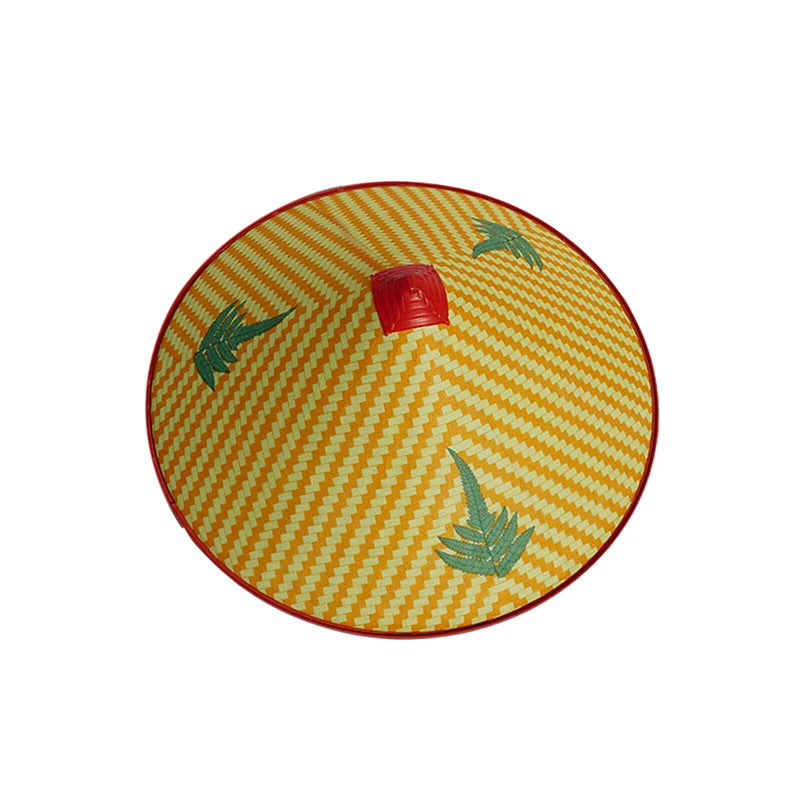 Samurai Straw Ninja Hat β Asian Bamboo Conical Cosplay Cap, Japanese Rice Farmer Party Decorative Hat