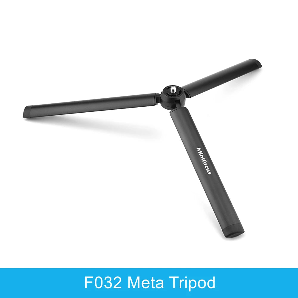 Metal Mini Tripod Stand for DJI, Zhiyun, Feiyu Gimbals & DSLR Cameras, Monopod with 1/4" Screw, Tabletop Handheld Stabilizer