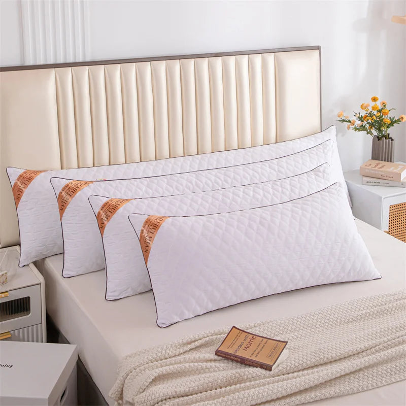 Long Pillow Insert - Soft White Quilted Filling Cushion 48x100cm 48x120cm 48x150cm 48x180cm Sleeping Pillow Core