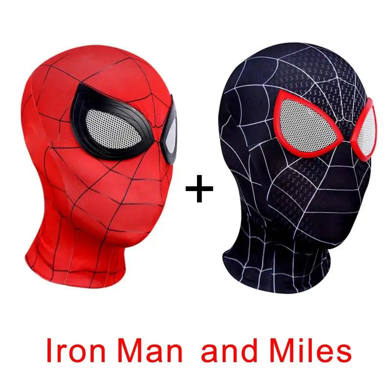 Gwen Stacy 3D Superhero Mask β Kids & Adult Cosplay Headgear for Spiderman, Miles Morales, Iron Man & Halloween Costume Props