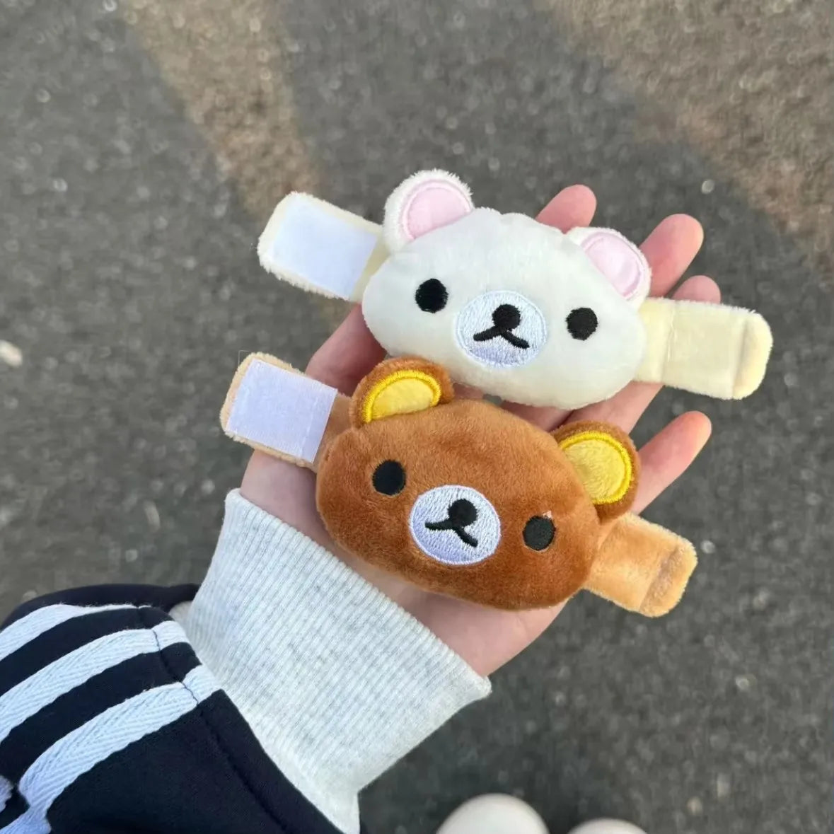 Cute Bear Hairpin Set - Preppy Style Plastic Hair Clips Sweet Accessories for Girls & Friendship Gifts