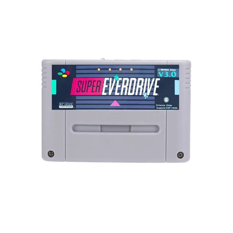 DIY SNES 3000-in-1 Game Cartridge β DSP Rev 3.0 for Everdrive SNES JP/EU/US NTSC, 16-Bit Console