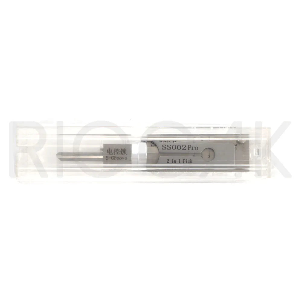 Lishi 2-in-1 Locksmith Tool β SS001, SS002, SS002R Pro, R52, KW1, KW5, SC1, SC4, SC20, M1/MS2, AM5, TE2 for Home & Civil Door Locks