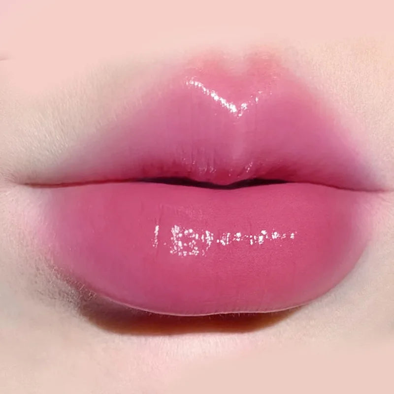 Low Saturation Mirror Water Light Lip Gloss β Moisturizing Russet Nude Lip Tint for Natural Makeup