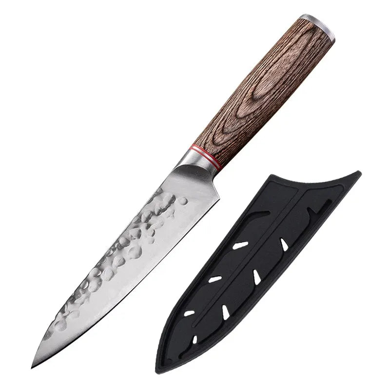 5.5-Inch Stainless Steel Kitchen Knife – Utility Paring Knife for Fruits, Tomatoes, and Steaks, Forged Boning Knife, Kitchen Tools , Cookware