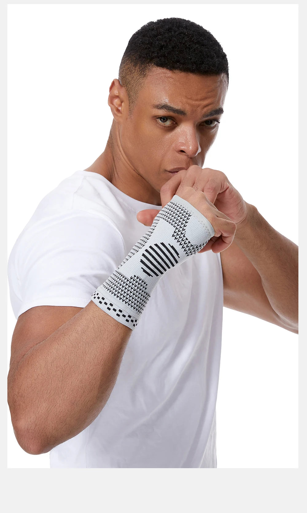 Adjustable Gym Wristband & Palm Guard β Sports Wrist Support Brace with Compression Gloves for Carpal Tunnel