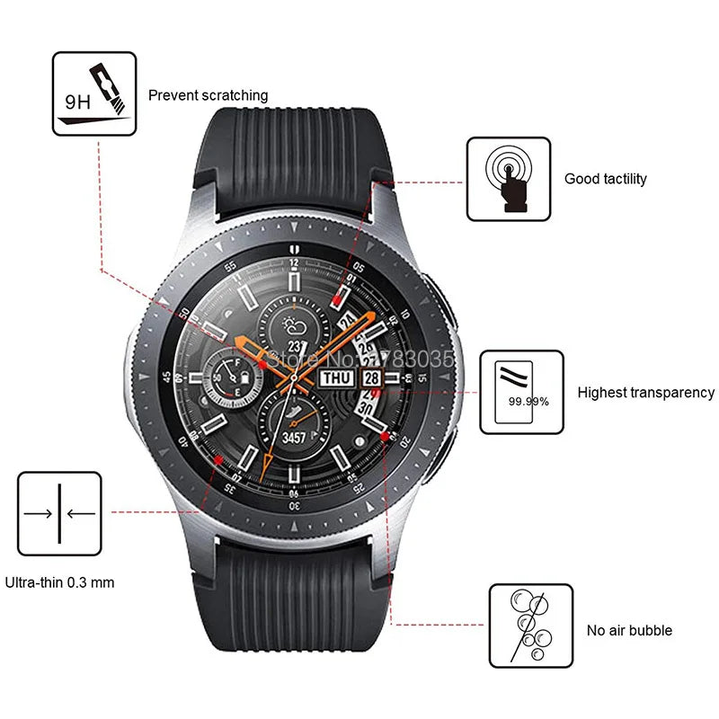 G-Shock Screen Protector - Tempered Glass Film for Casio GA-700, GA-710, GA-735, GA-800, GA-810, GA-835, GA-900, GA-2000, GA-2100 & GA-2110