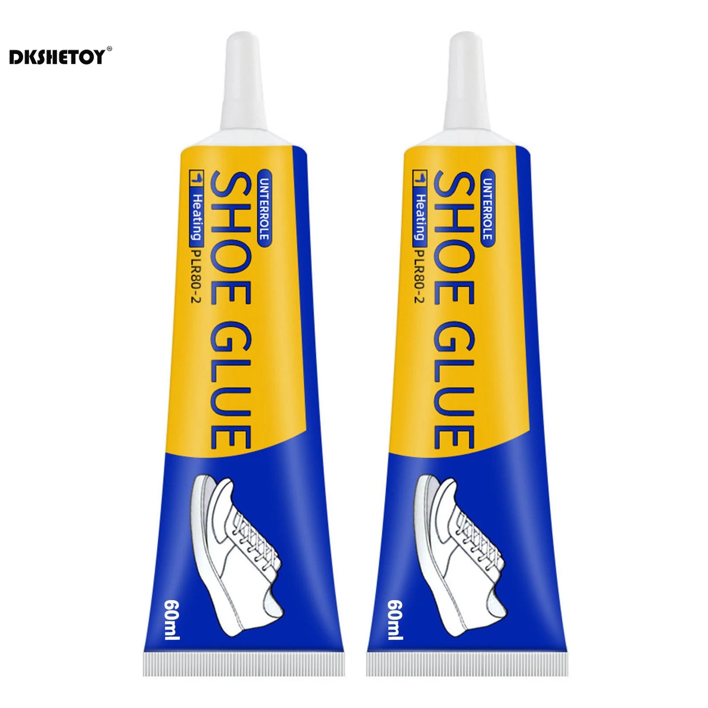 60ml Super Strong Shoe Glue, DIY Repair Adhesive, Waterproof Sneaker & Boot Sealer, Fast Leather Repair