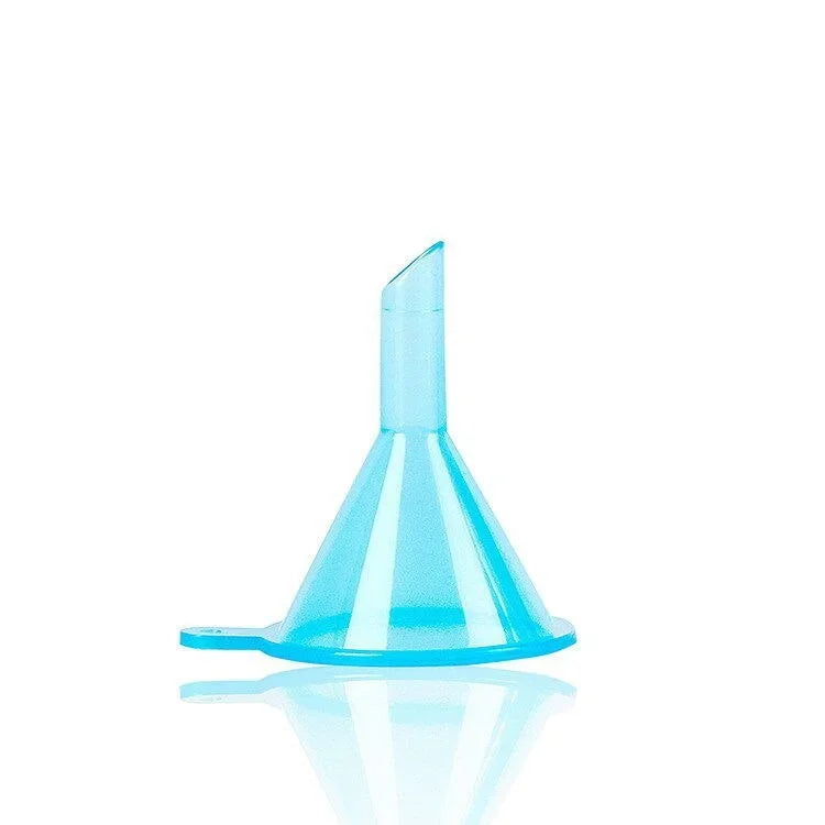 10-Piece Mini Plastic Funnels β Small Funnels for Essential Oil Bottles, Empty Lip Gloss Tubes, Perfume Bottles