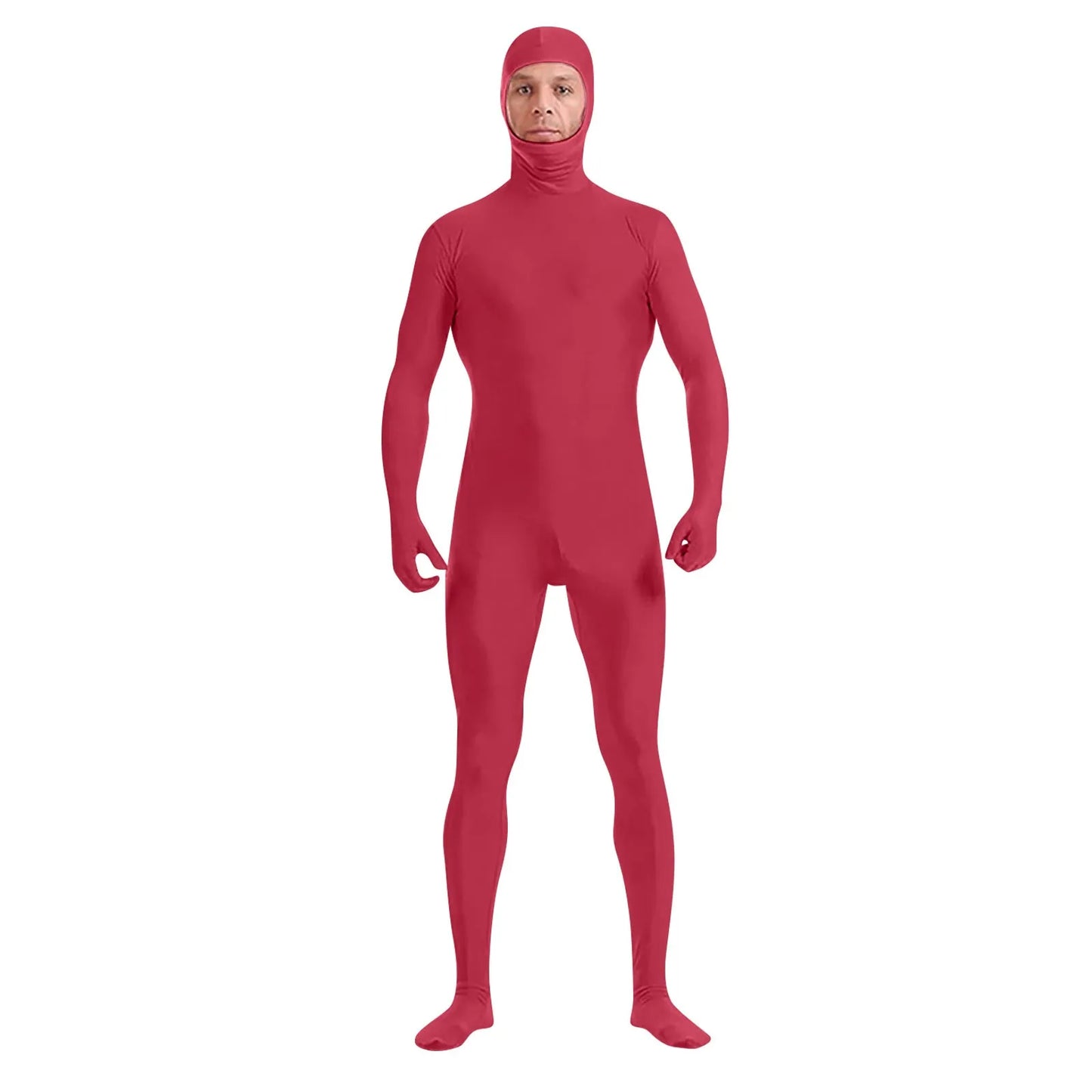 Full Body Zentai Suit for Men β Halloween Second Skin Tight Spandex Nylon Bodysuit Cosplay Costume