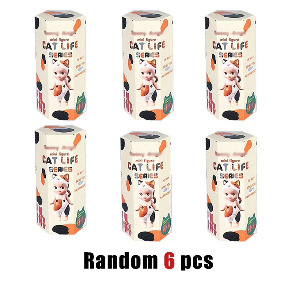 Anime Cat Life Figure - Instant Noodle Scene PVC Collectible Ornament and Desk Decor Gift